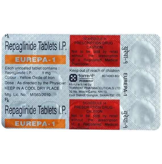 eurepa 1mg tablet 15's